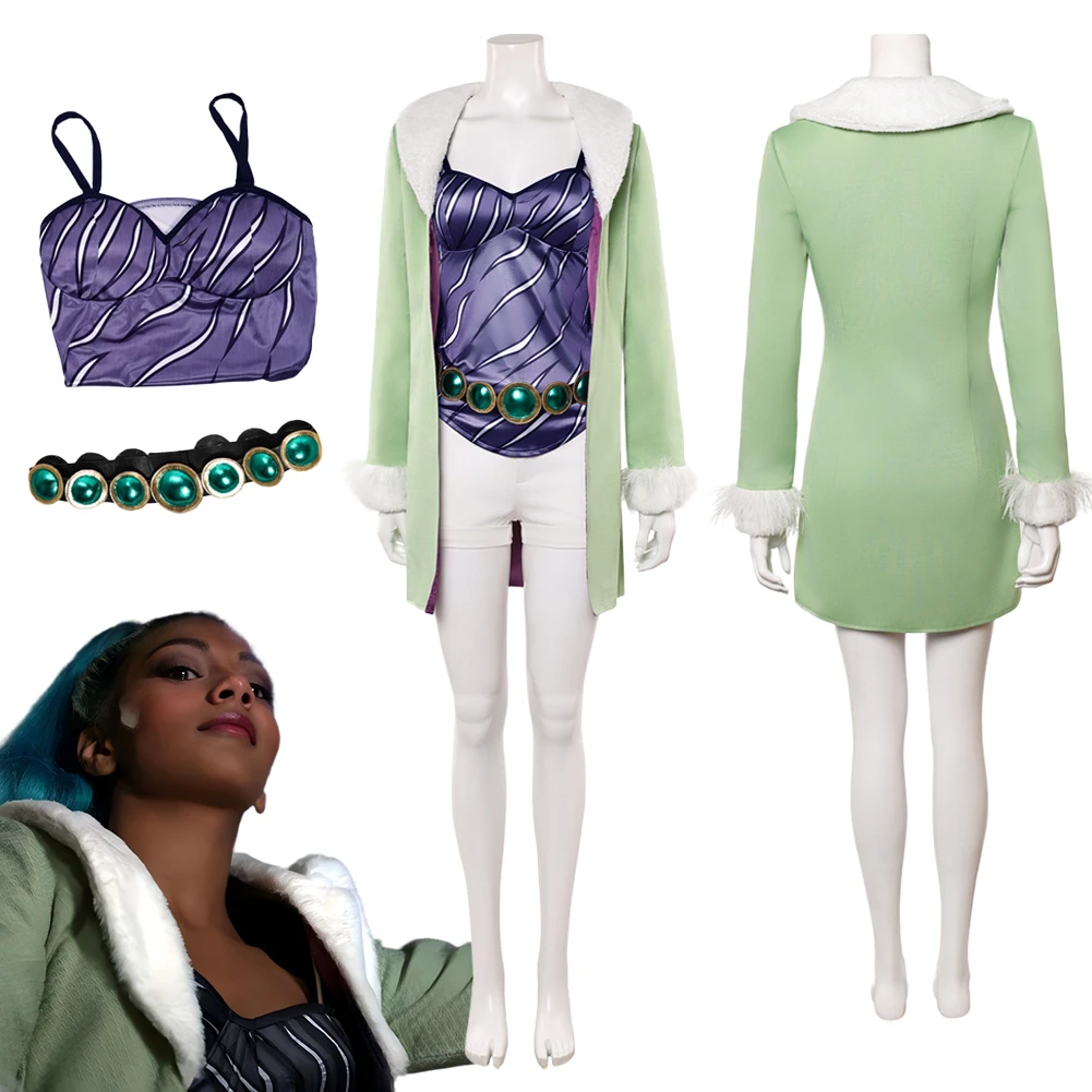 

Pirate Miss Nefertari Vivi Cosplay Fantasy Clothing 2026 Live Action TV Pirate Women Costume Disguise Halloween Female Outfits