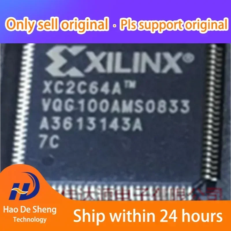 

10PCS/LOT XC2C64A-7VQG100C TQFP100 New Original In Stock