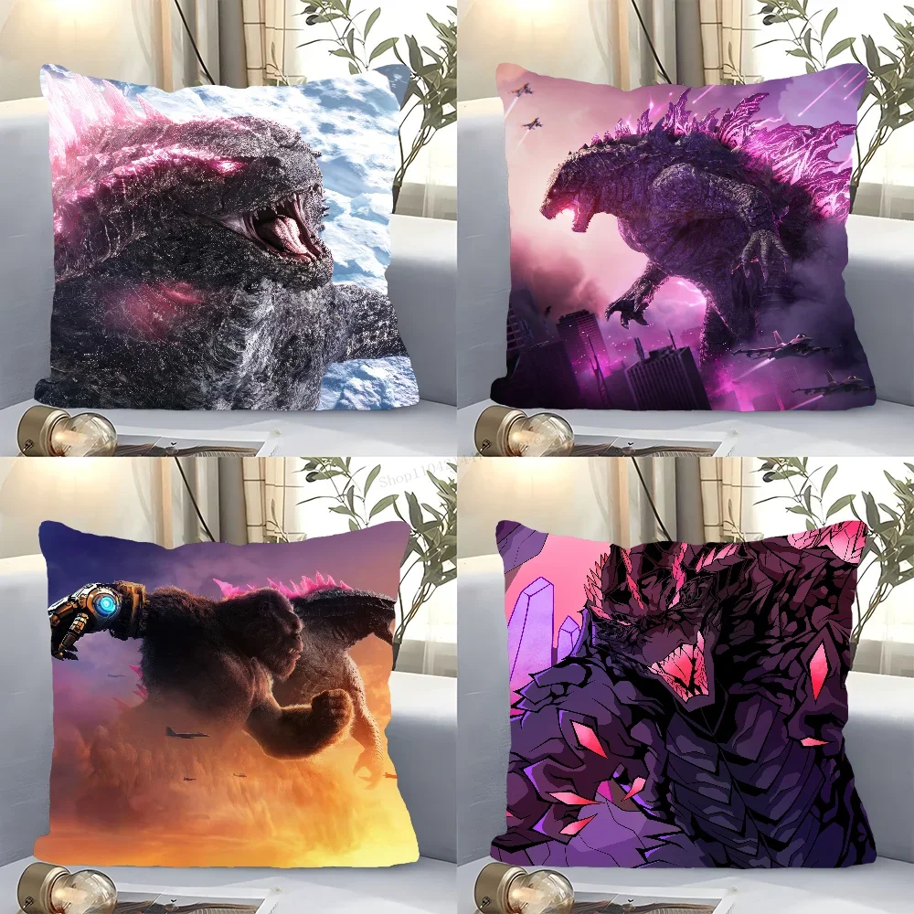 

Прохладный G-GodzillaS K-Kong N-New E-Empire наволочка квадратная подушка диван для спальни комфорт для отдыха гостиная украшение дома 40X40