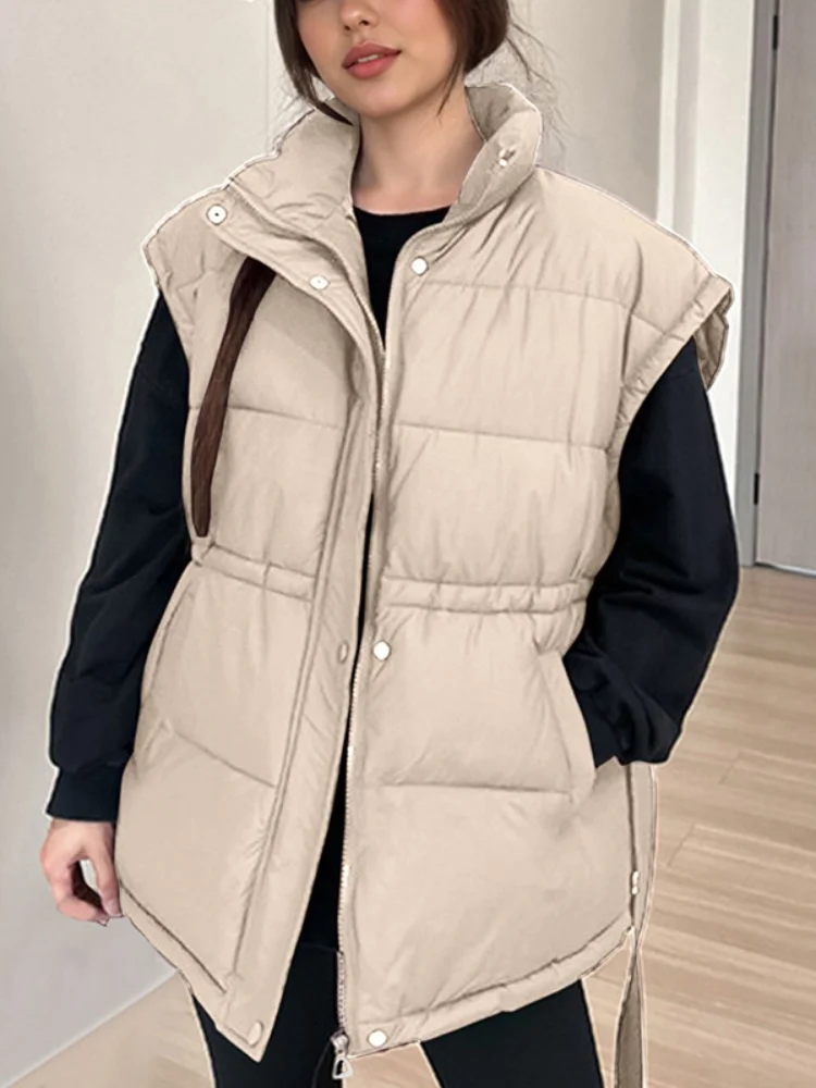 Chaleco de Algodón Elegante pa - Puffer Vest Fashion Women reseña y precio
