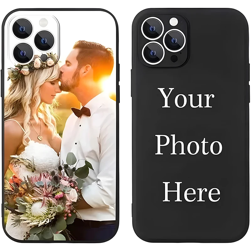 For iPhone 17 16 16E 15 14 13 12 11 Pro Max Air Mini SE 2020 2022 X XS XR 6 7 8 Plus DIY Custom Pet Photo Shockproof Soft Case view 5