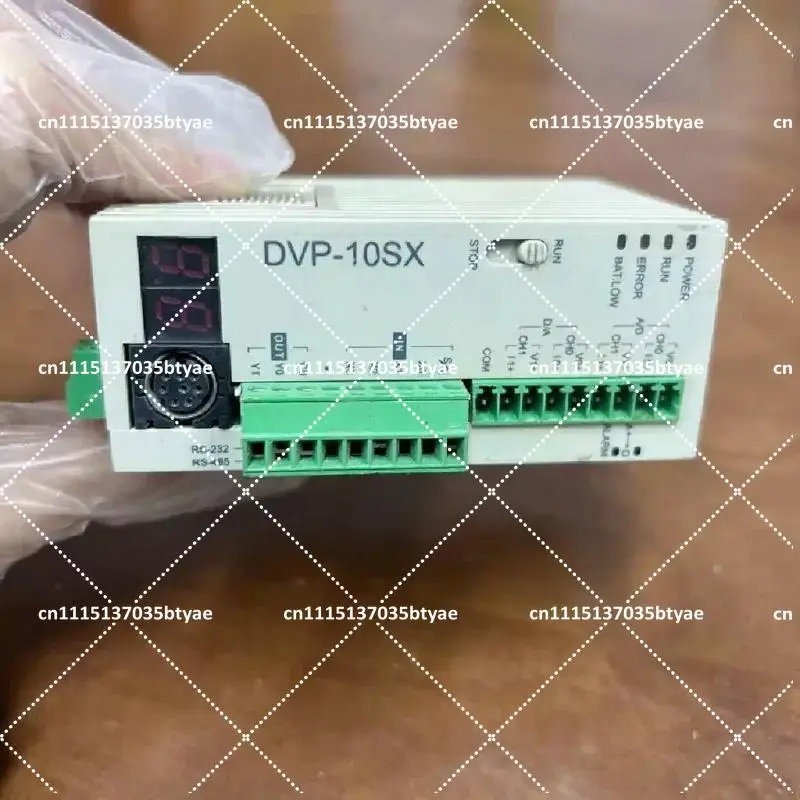 DVP10SX11R/DVP10SX11T PLC Module - DC24V 2AI 2DO 2AO Relay/Transistor Module  90% new