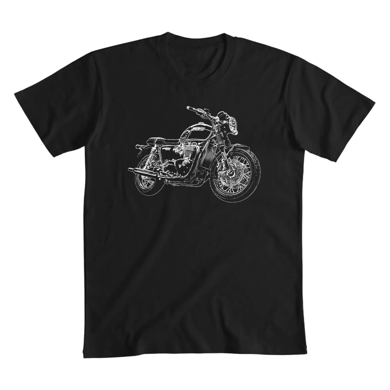 2024 Men T Shirt Casual Bonneville Classic Logo T-shirt Graphic Summer Short Sleeves 100% Cotton S-3XL Cool Tee