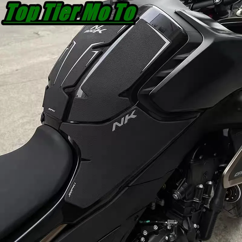 New Fit For 800NK 2023-2026 Protector Anti Slip Tank Pad Sticker Fishbone patch Gas Knee Grip Traction Side Pad 3M Decal