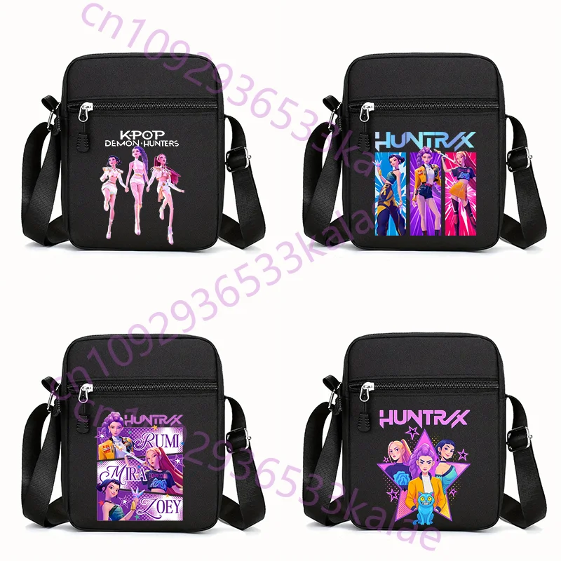 

Милая мини-сумка на плечо в стиле аниме HUNTRX, повседневная модная минималистичная маленькая сумка, кошелек для монет, высококачественная сумка через плечо