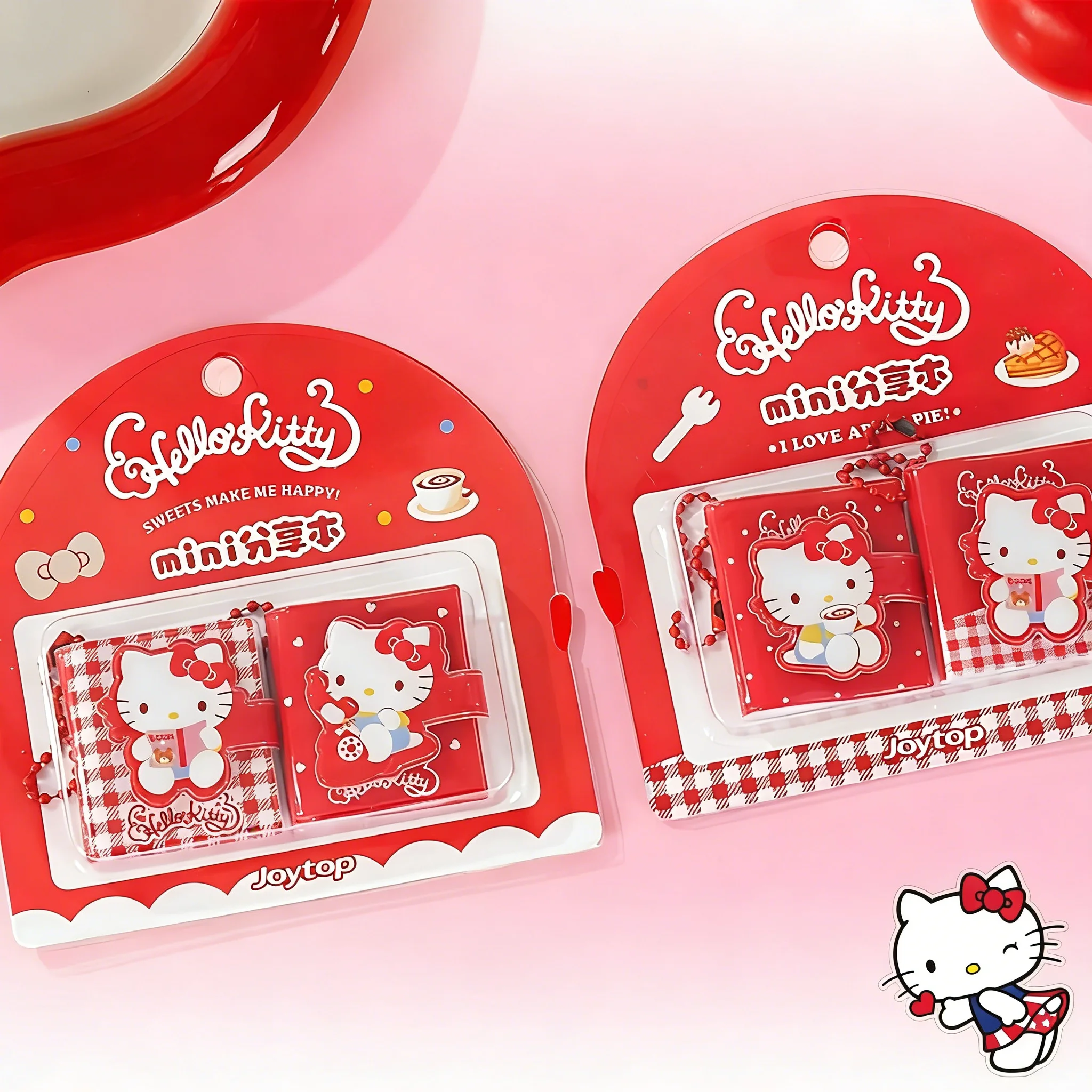 

2 шт. новые милые мини-блокноты Hello Kitty, школьные тетради для учеников, подарки для девочек, канцелярские товары, подарки на день рождения для детей