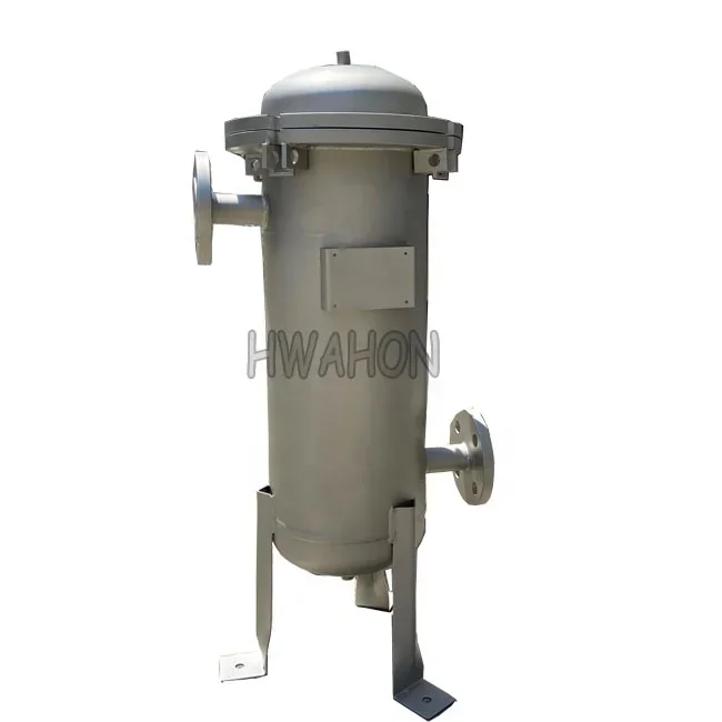 SUS304 SUS316L water bag filters vessel on water treatment plant