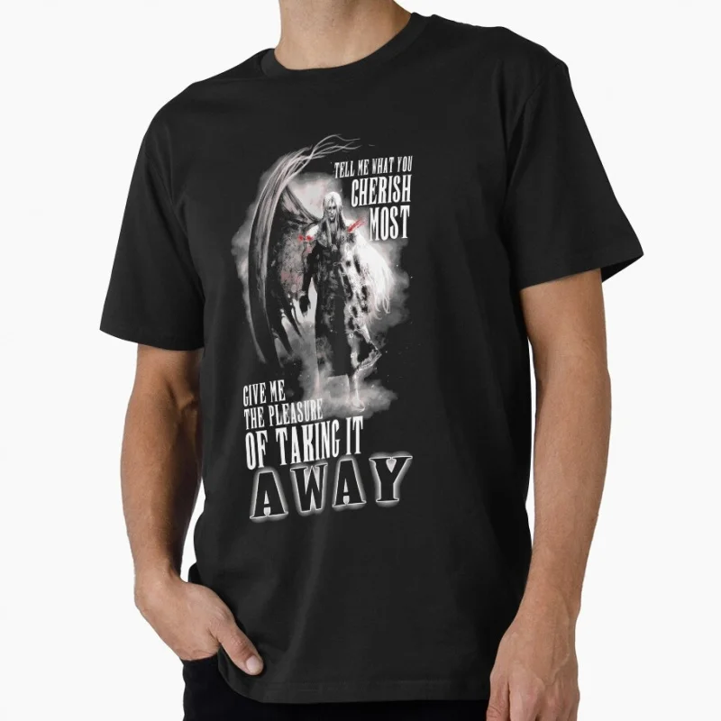 

Sephiroth FF7 The One Winged Angel Gift T shirt for gamer 100% cotton O-Neck Short Sleeve Graphic Clothes All size tops S-6XL