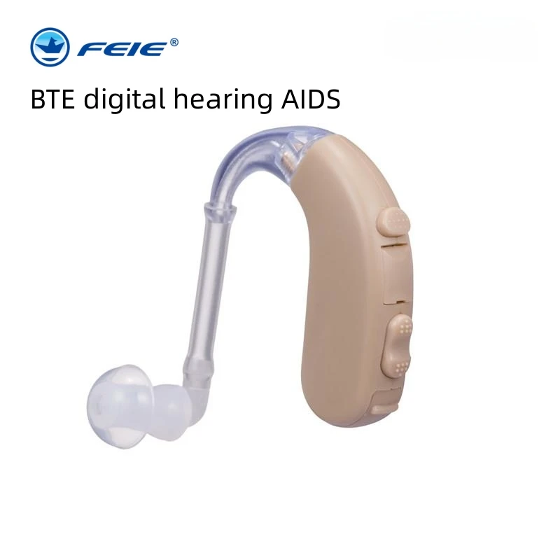 

2023 NEW Touching Digital BTE Hearing Aid,High-Power,Behind the Ear Hearing Assistive,A13 Battery,Drop Shipping S