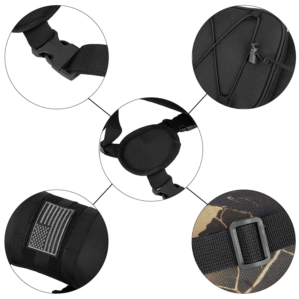 

Сумка-кожух для лука, портативная, с утолщенным дном, регулируемым ремнем, для хранения лука и аксессуаров для охоты и стрельбы на открытом воздухе