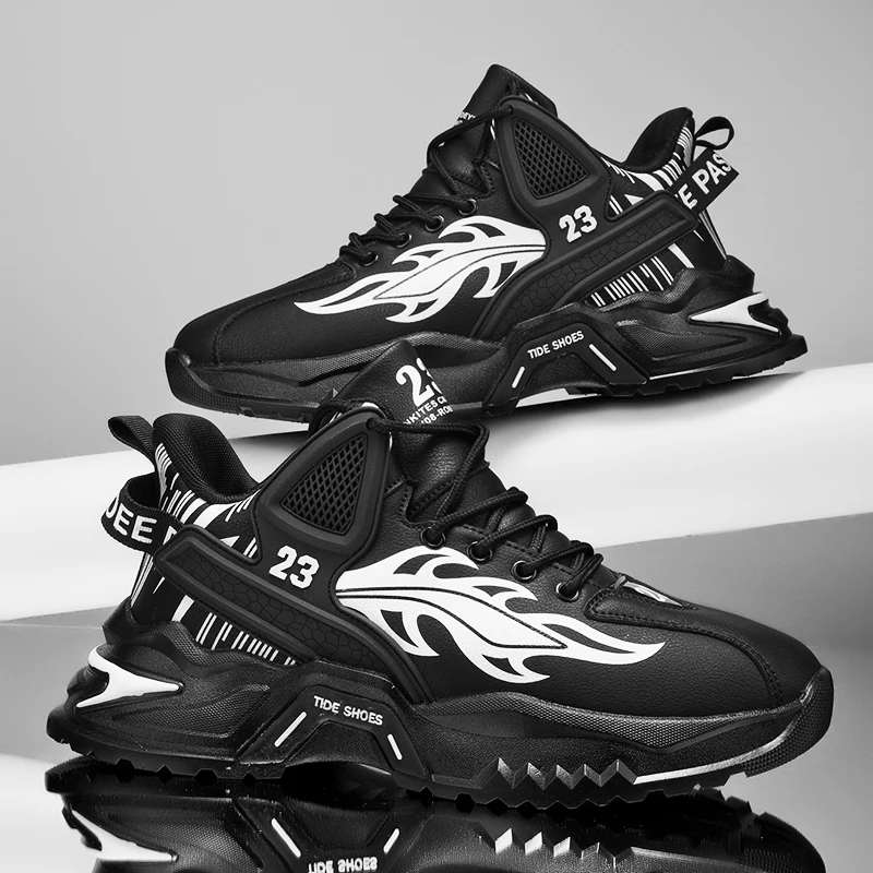 

Men's Sneaker Shoes Casual Sports Basketball Shoes for Men Fashion Trends Original Male Sneakers High Top Mens Running Shoes