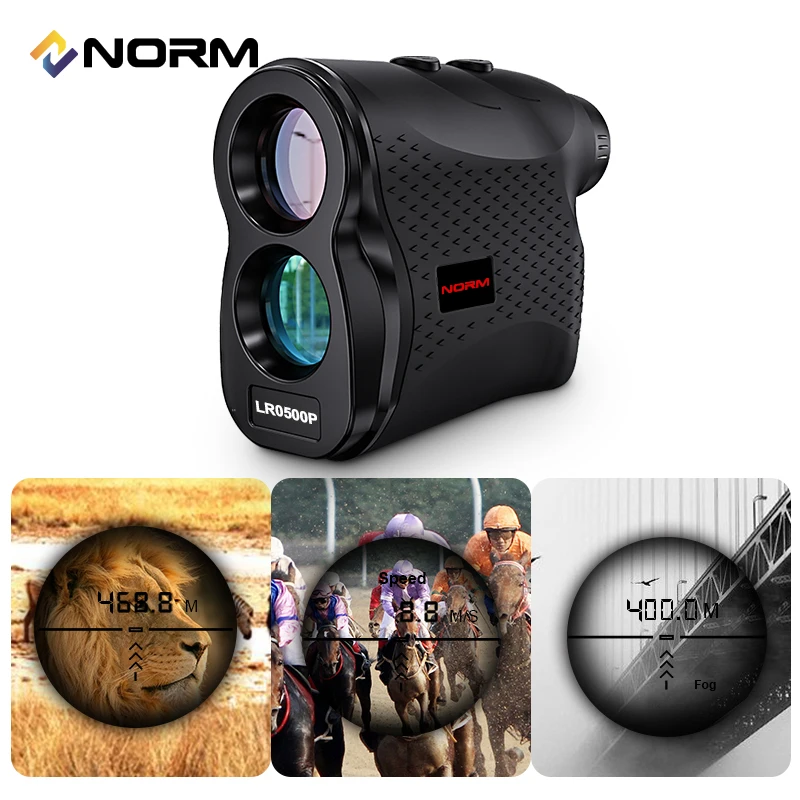 NORM 1000M Golf Laser Rangefinder Hunting OutdoorSport Survey 600M 900M 1200M 1500M Range