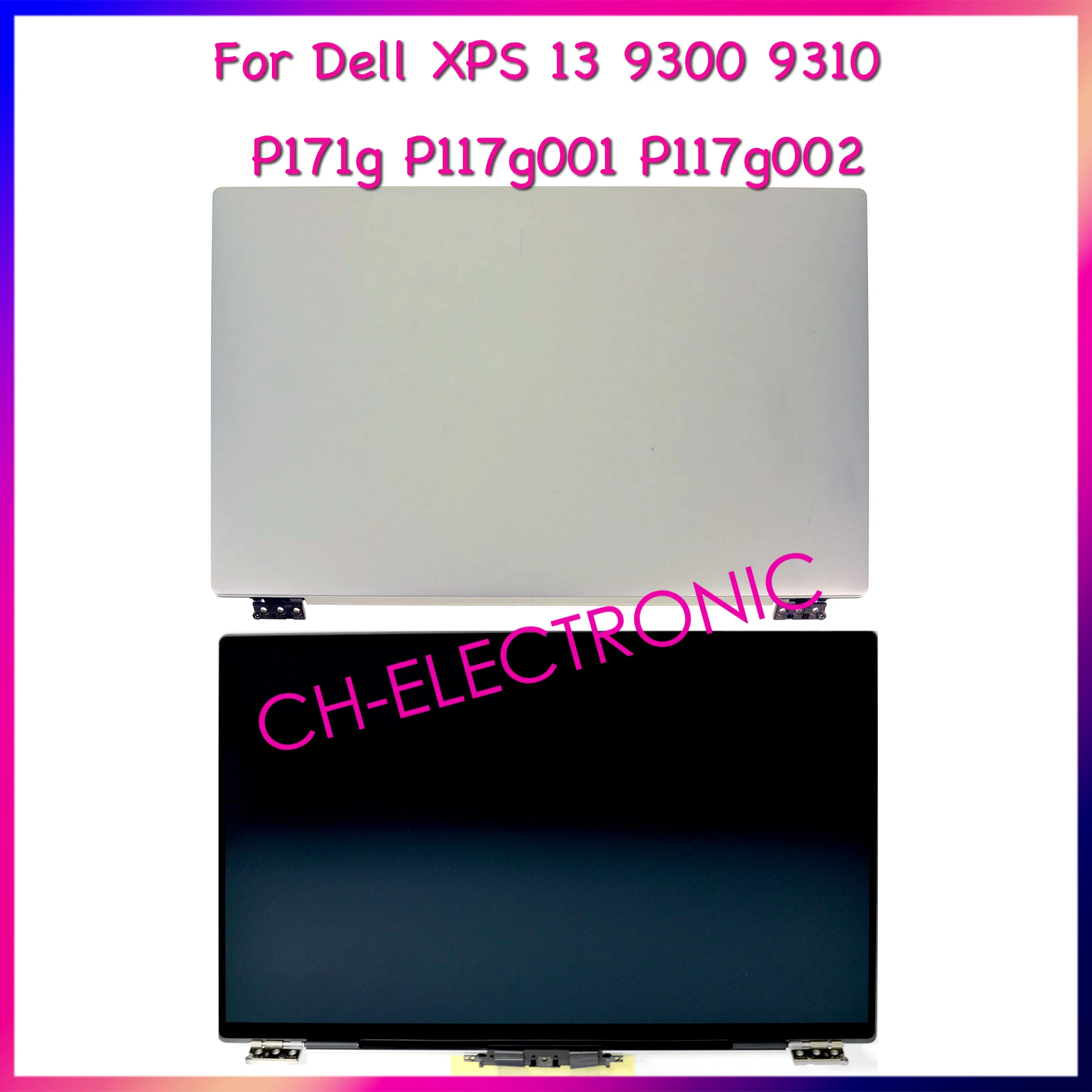 

13.3" Original For Dell xps 13 9300 9310 P171g P117g001 P117g002 LCD Display Touch Screen Replacement Assembly With Hings