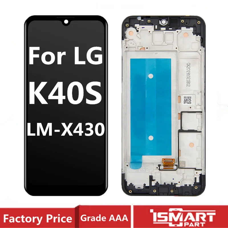 

For LG K40S LCD Display Touch Screen Digitizer Assembly LM-X430 LCD Replacement