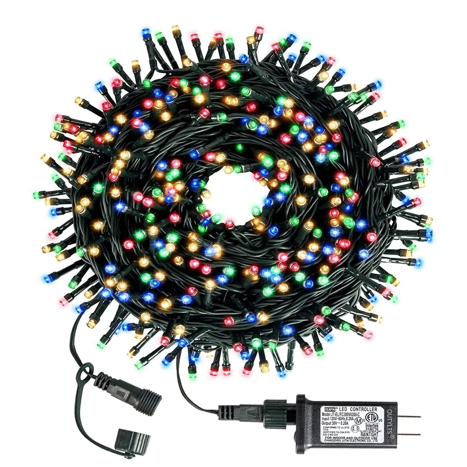 50M 100M LED Christmas Garland String Lights 24V Waterproof Outdoor Fairy Lamp For Home Yard Garden Holiday New Year Party Decor