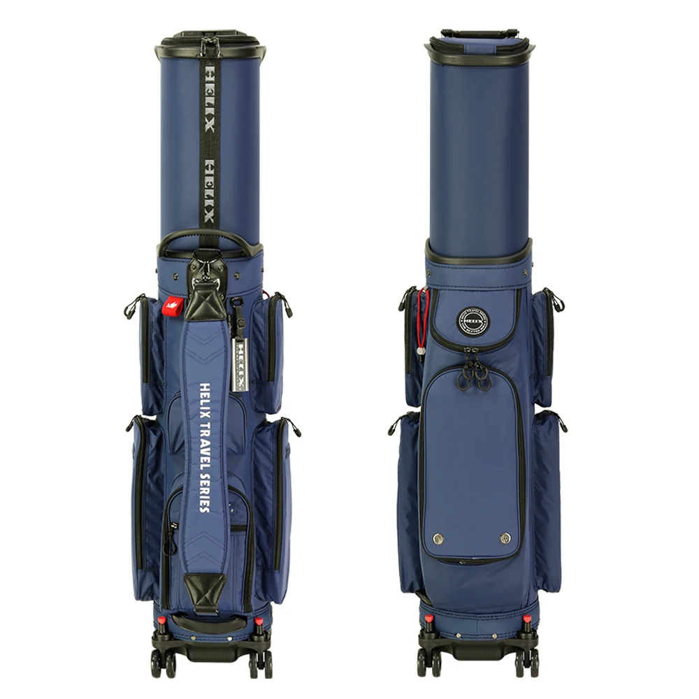 HELIX Durable and Lightweight Travel Golf Bag with Wheels