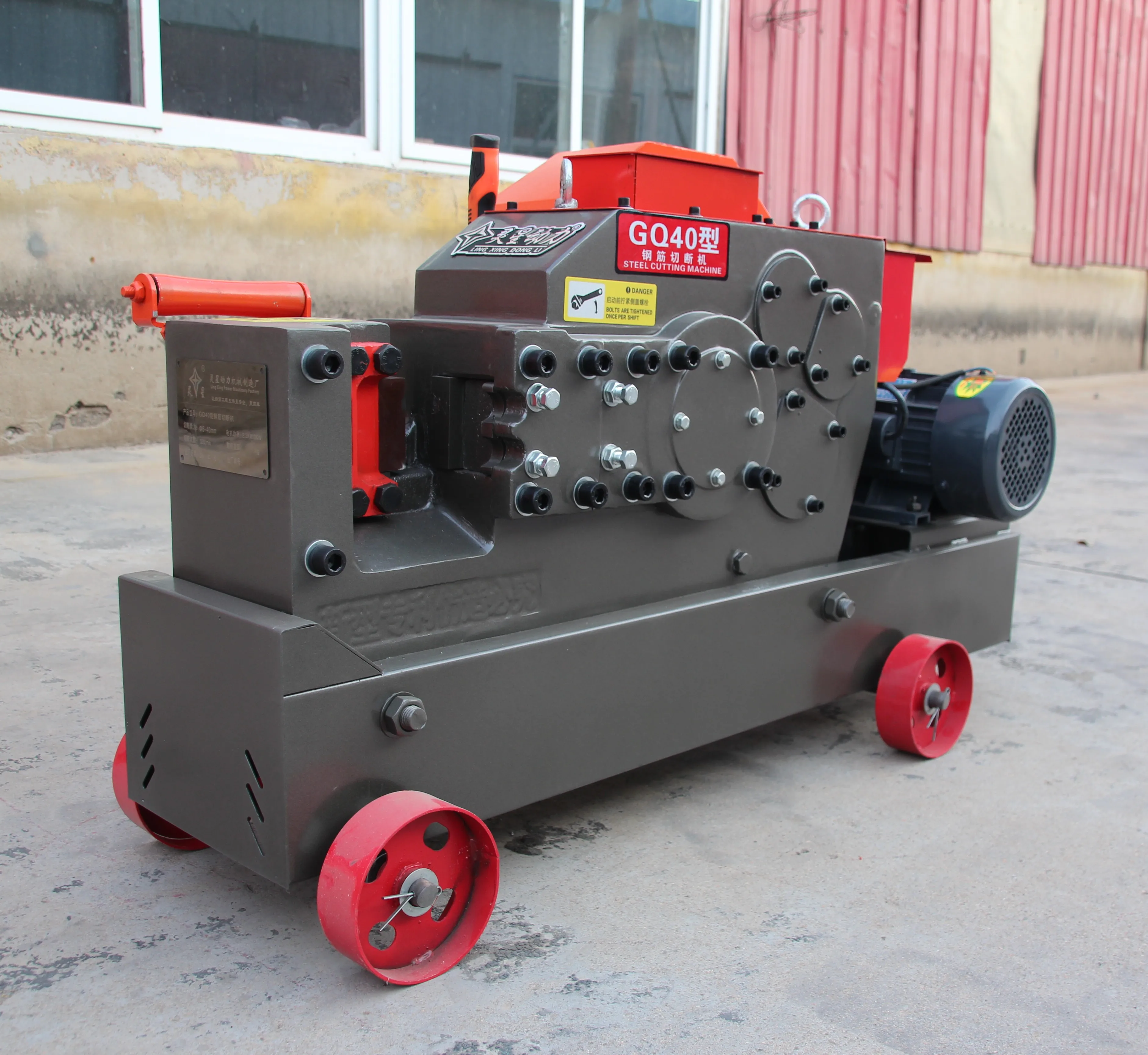 

GQ40 Automatic And Foot Switch Control 4-30mm Steel Bar Cutting Machine Rebar Cutting Tools Widely Used For Construction Project