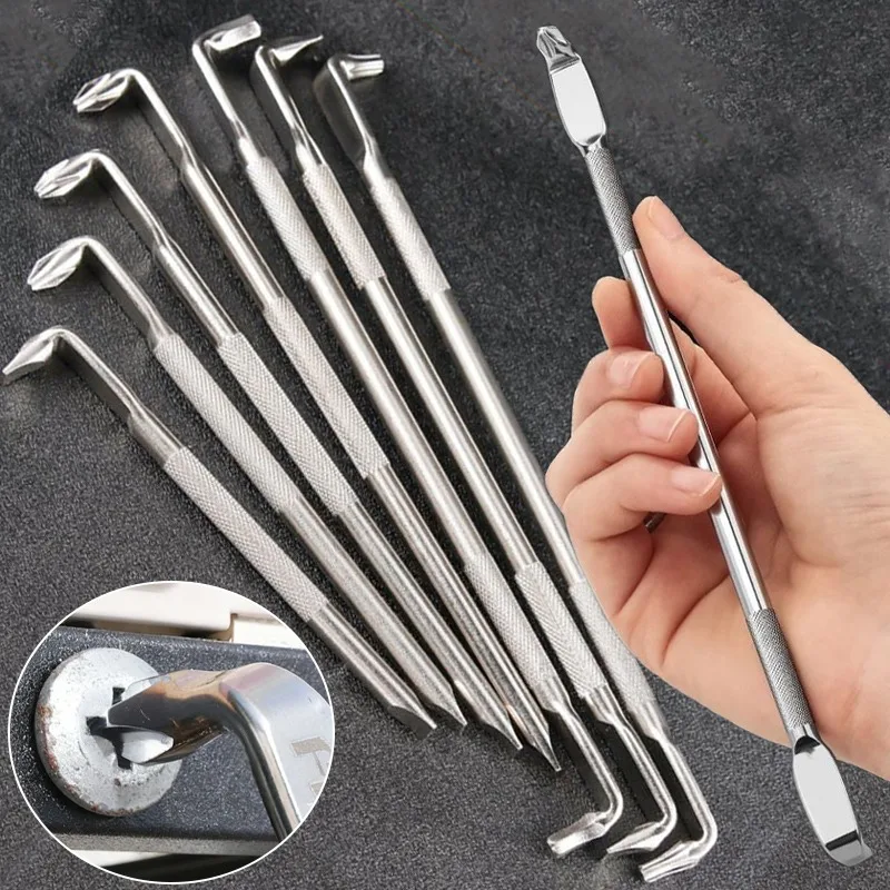1-5pcs 90° Right-Angle Cross Screwdriver Bit Double Head PH1 PH2 SL6 Phillips Magnetic Short Screwdriver Wrench Hand Tools