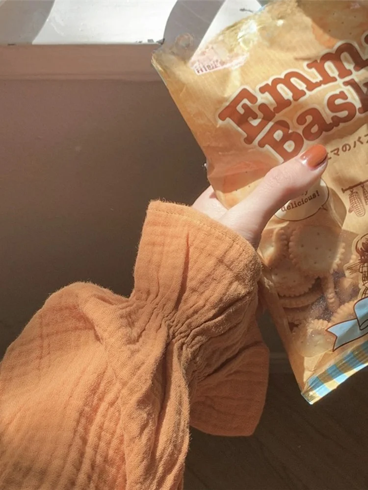 Ropa de Dormir de Aodón Puro para Mujer, Otoño Invierno, Nueva, Informal, Simple, Dulce, a la Moda, Conjunto de Ropa de Cas...