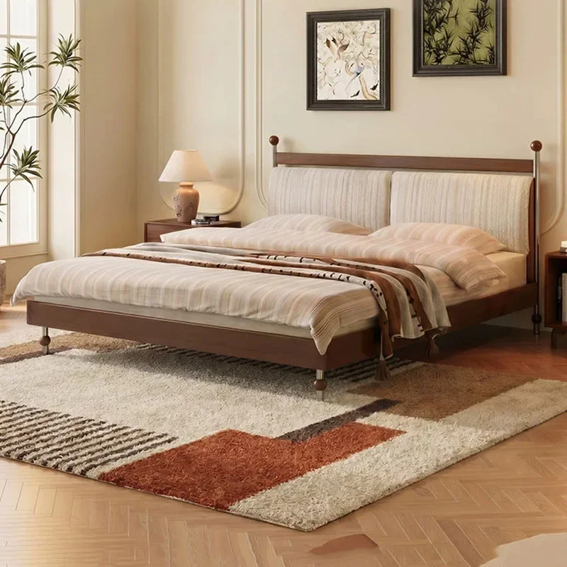 Princess Mobile Bed Girls Bedroom Children Wooden Double Baby Modern Bed Sleeping Letto Matrimoniale Muebles Home Furniture