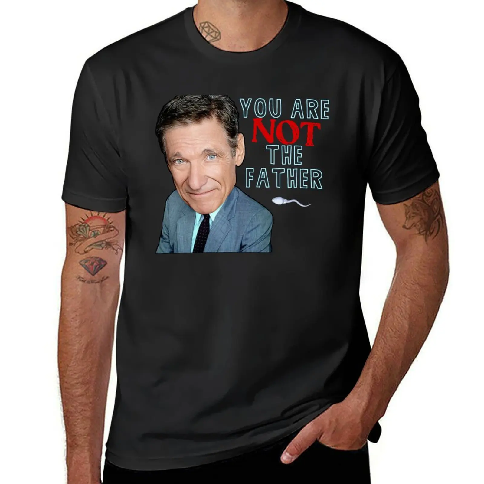 Maury Povich T-Shirt anime summer top new edition mens t shirt graphic