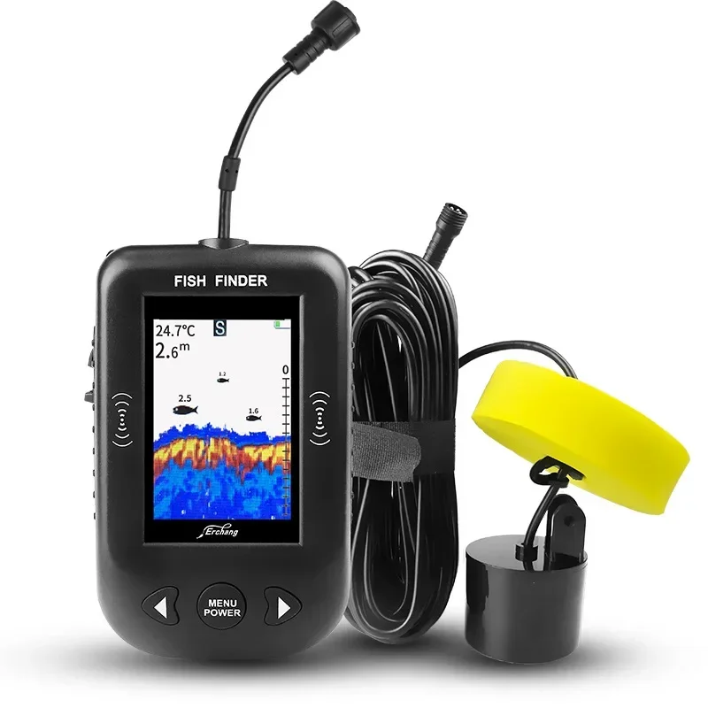 Fish Finder Sonar, Wired Underwater High-definition Color Screen, Ultrasonic Fishing Tackle, Fishing Gear, Fishing Artifact