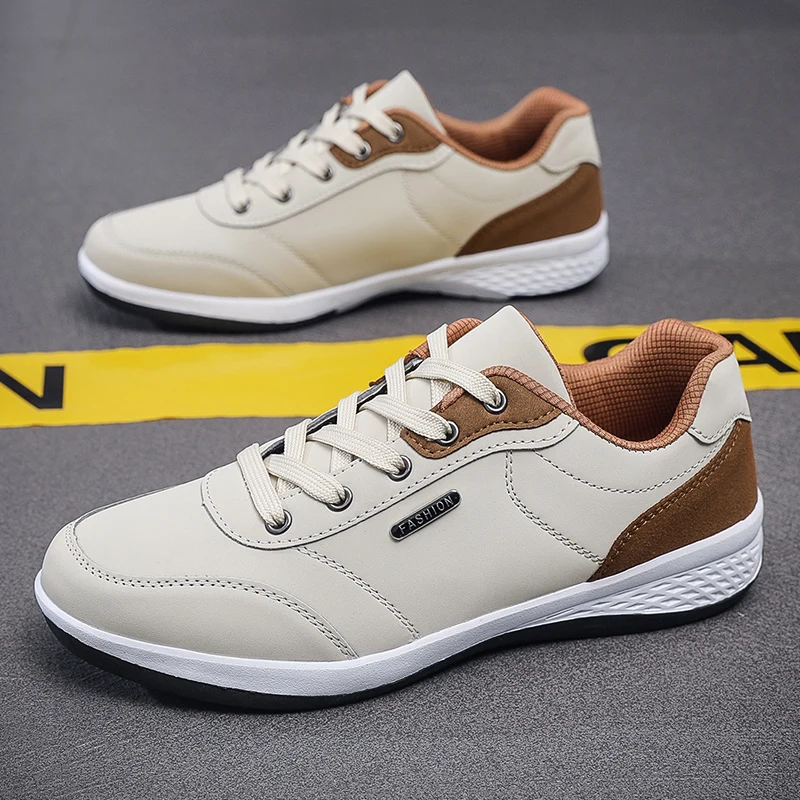 

Autumn and winter casual leather shoes men sports casual shoes board shoes trend youth fashion all match shoes men
