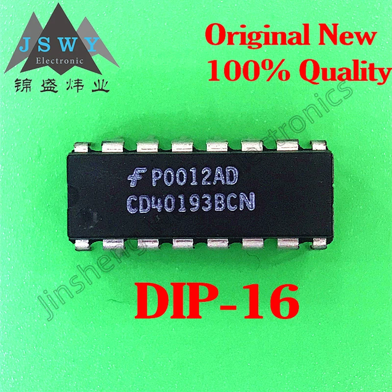 Electronics CD40193BE CD40193BCN CD40193 100% brand new imported stock DIP-16 Binary Counter Chip Logic IC 5~20PCS Free Shipping