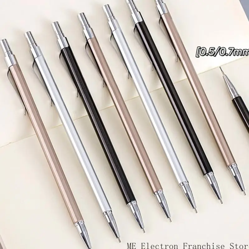 T5ea 10pcs قلم رصاص ميكانيكي قلم رصاص تلقائي الصياغة قلم رصاص قلم رصاص لكتابة رسم رسم رسم علامة