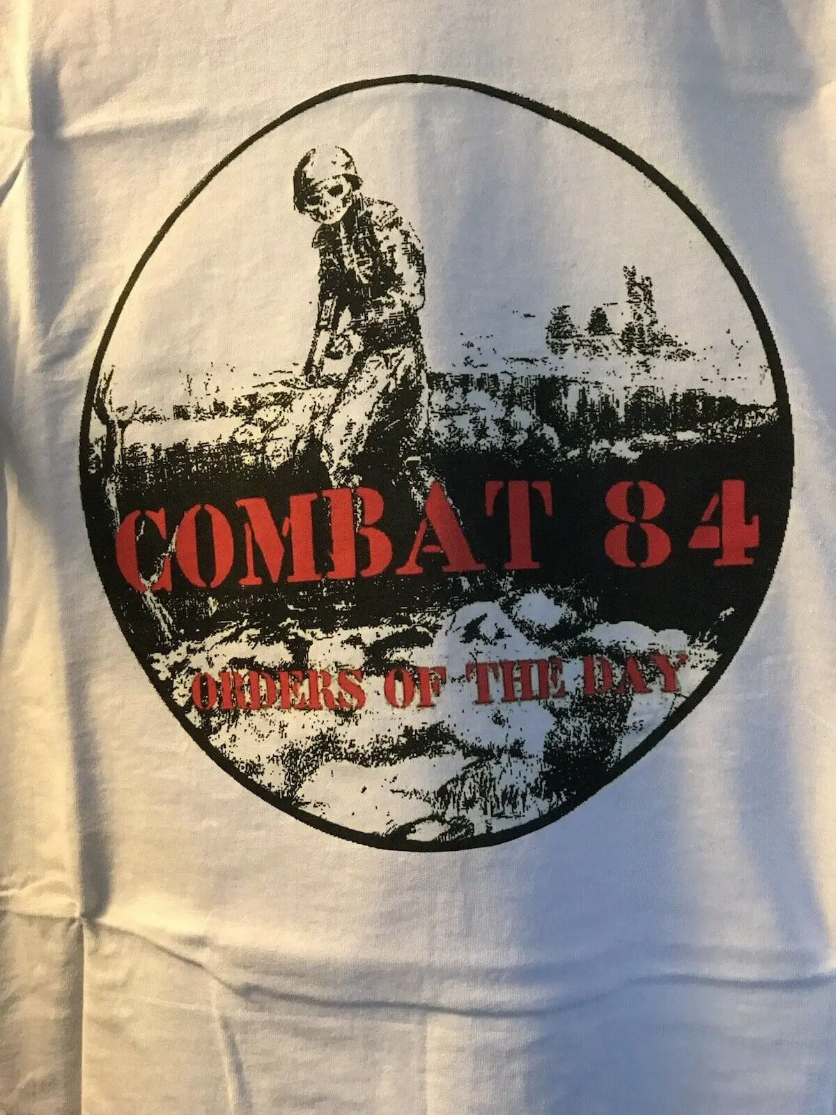 combat 84 Orders Of The Day T shirt Oi Skinhead Punk 28 Sm xxl Sizes