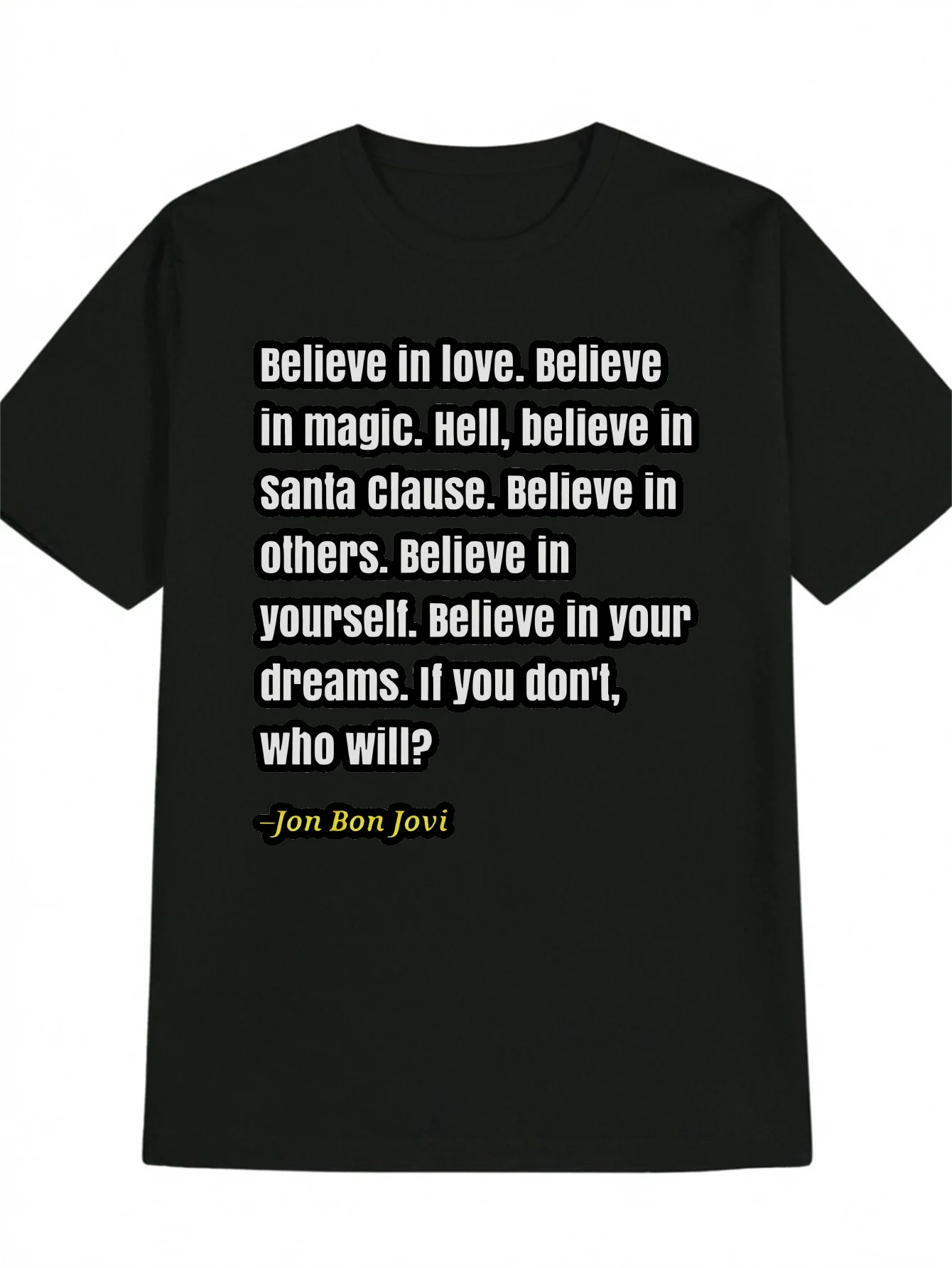 Orange cat blue lightning effect print men's casual crew neck T-shirt, soft and comfortable non-wrinkle men's top