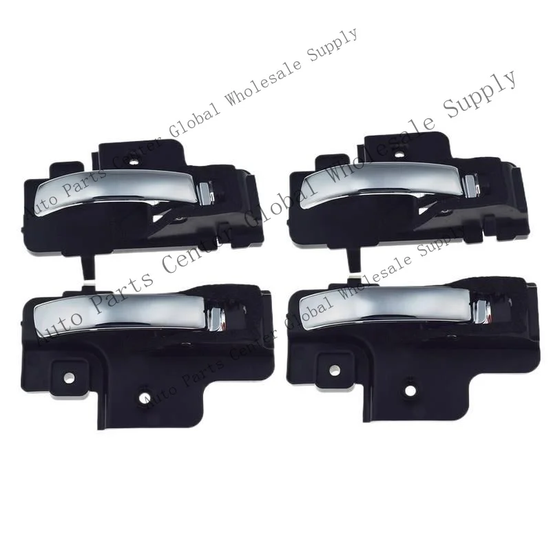 L+ 4Pcs Interior Door Handles Chrome For Dodge Caliber Jeep Compass 1DC19SZ0AB