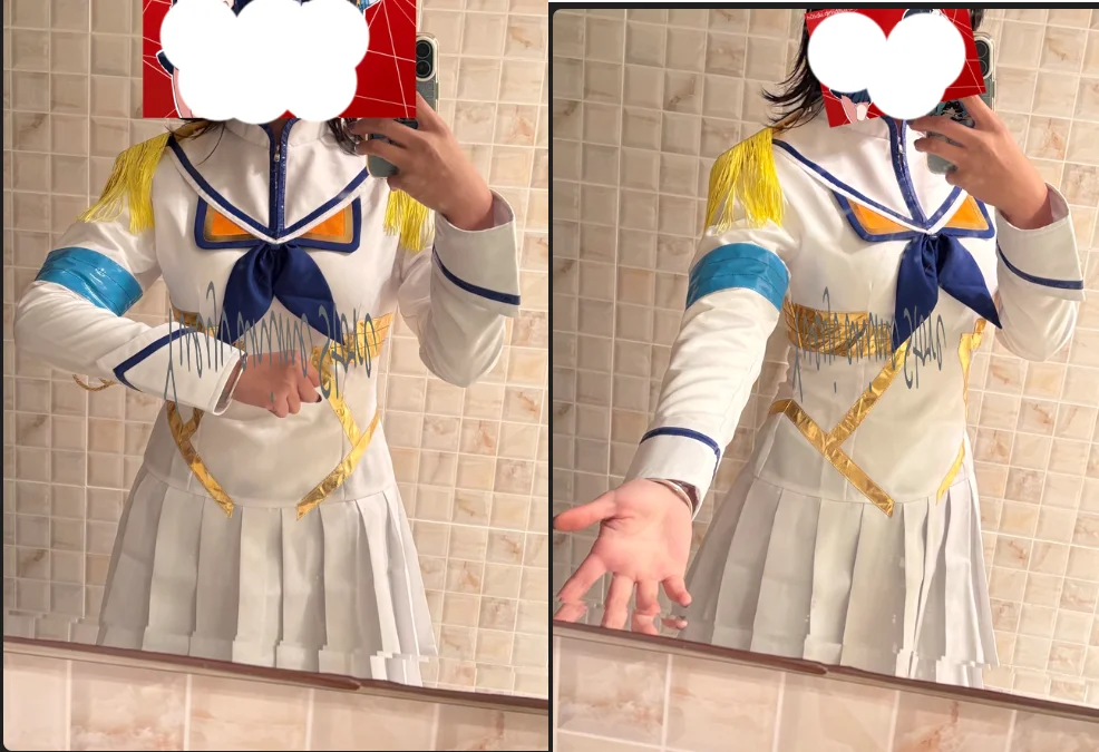 

Индивидуальный пошив — костюм для косплея по аниме Satsuki Kiryuin Ryuuko Matoi, униформа для мужчин и женщин, полный комплект