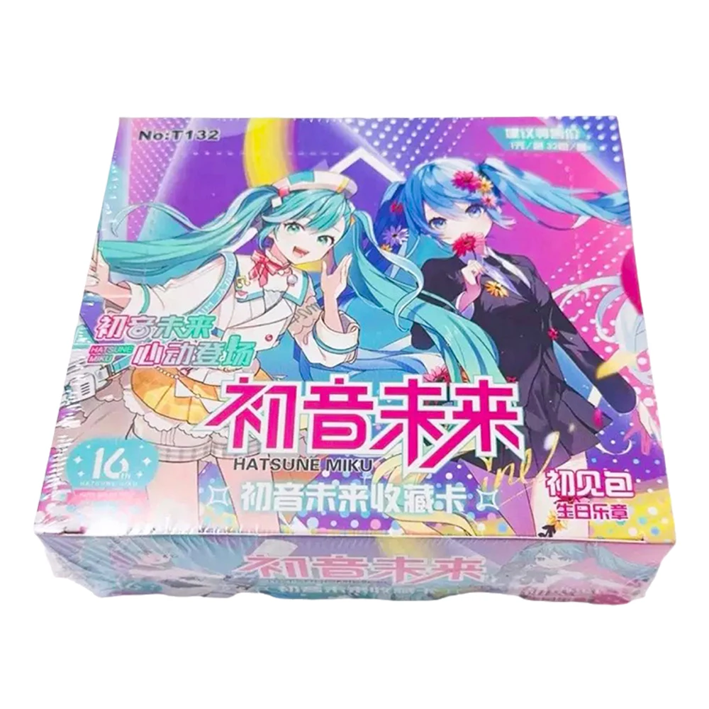 Bandai Original Hatsune Miku Card For Children Cute Sweet And Popular Singer R SSR UR Exquisite Limited Game Collection Card Toy