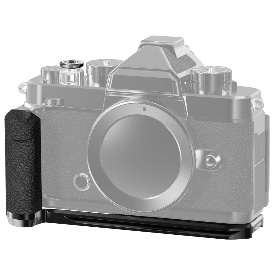 NEEWER لوح قاعدة للكاميرا بقبضة على شكل حرف L من النوع النحيف لنيكون Zf Arca مع مقبض يد CA134