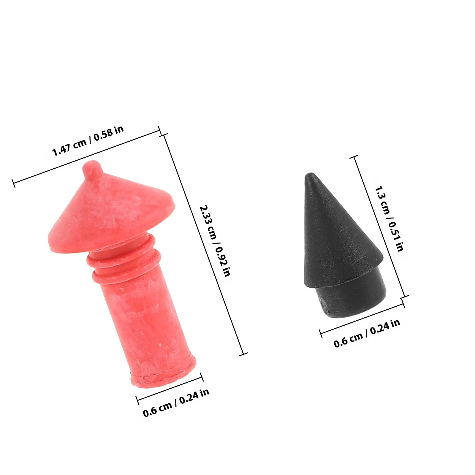 1Pack Mushroom Plug Tire Repair Kit for Radial Tubeless Tires Electric Scooter Motorcycle Fast Leak Prevention Tool