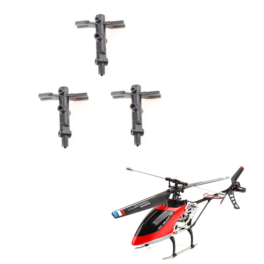 3 個中央シャフトローターヘッド V912-08 Wltoys XK V912 V912-A V915-A RC ヘリコプターアップグレードパーツスペアアクセサリー