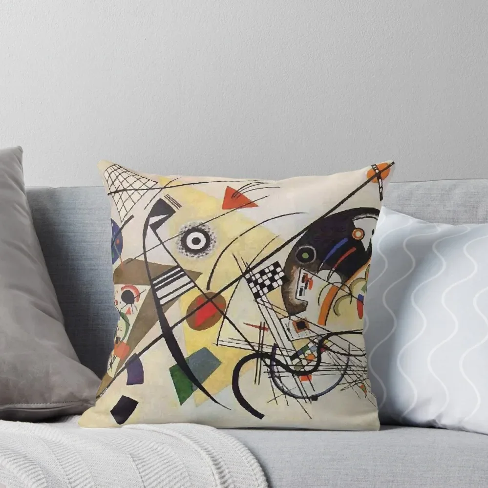 

Transverse Line, Abstract, Wassily Kandinsky Throw Pillow home decor items ornamental pillows