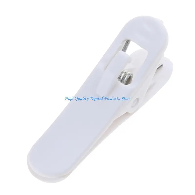 

U2JE Plastic Cable Cord Clip Clamp Collar Lapel Shirt Holder Earphone Cable Wire Cord Clip Nip Clamp Holder Collar Shirt Clip