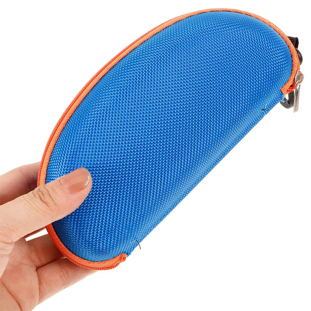 

2 Pcs Glasses Storage Box Goggle Carrying Case Protective for Sunglasses Eyeglass Portable Protector Zipper Travel