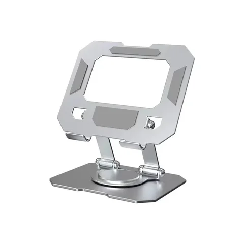 Adjustable Ergonomic Tablet Stand, 360° Rotating Medium Size Holder, Portable for Home & Office, Includes Adjustment Tool