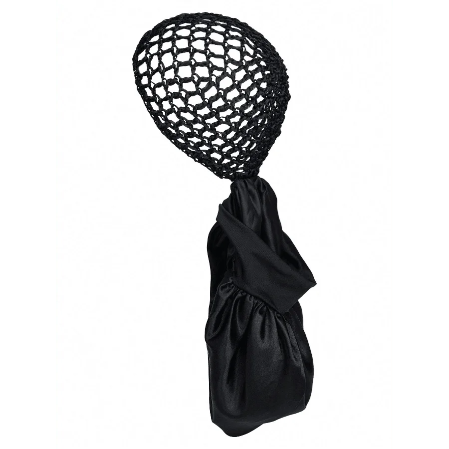 

2-In-1 Multifunctional Hair Net, Includes Sleep Cap, Hair Net Cap, Satin-Edged Sleep Cap And Crochet Hair Band, Travel Essential, Convenient For Creating Various Hairstyles, Ideal For Daily Hair Care, Comfortable And Easy To Use Sleep Bonnet