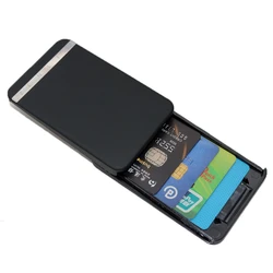 6-Color ID Card Storage Box Holder RFID Blocking Boxes FOB Signal Blocker Shielding Wallet Case for Privacy Protection