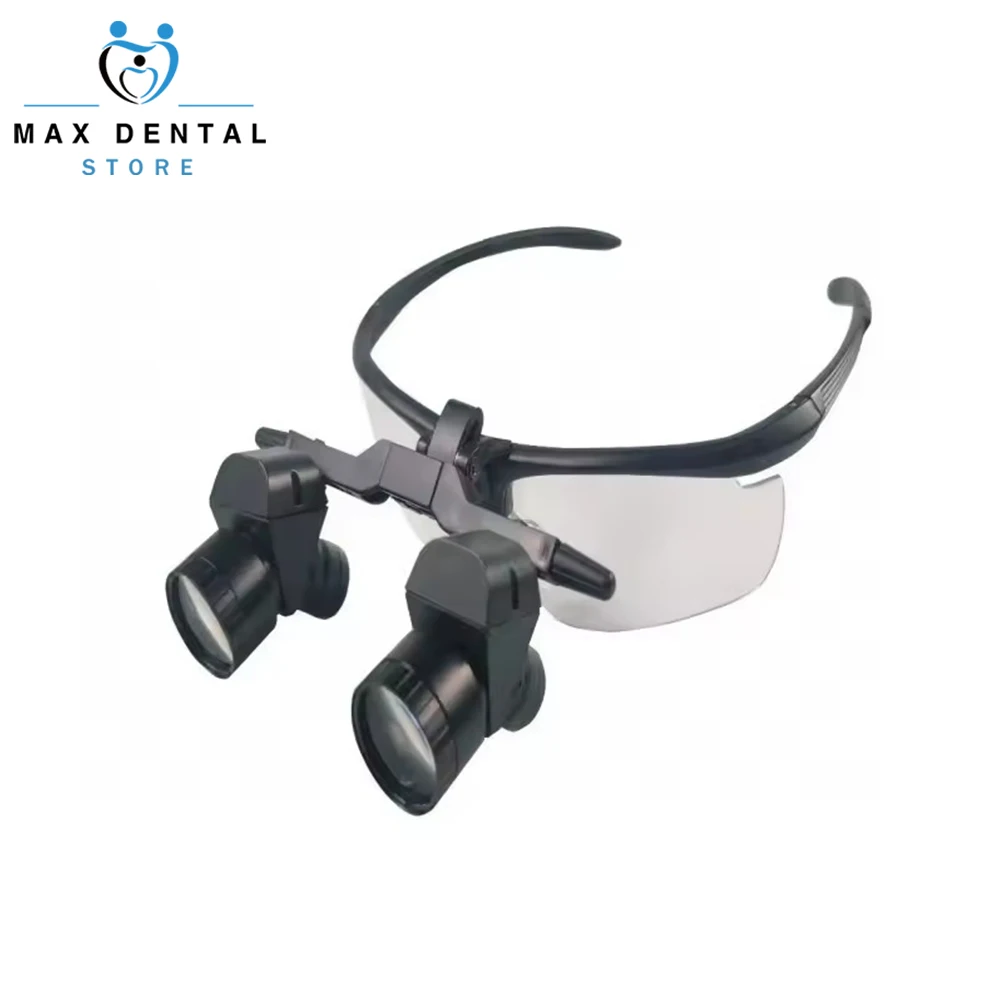 Dental Medical Oral Corner 5 Magnifier Ophthalmology ENT Orthopedics Dental Surgery Medical Head Mounted  Optical Glasses   Feat