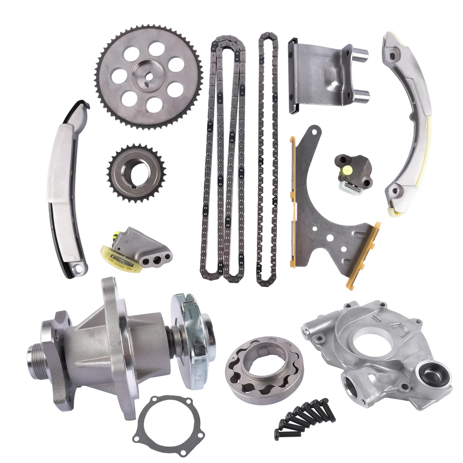 AP02 Kit catena distribuzione Pompa acqua olio per Chevy Colorado GMC Canyon Hummer H3 Isuzu