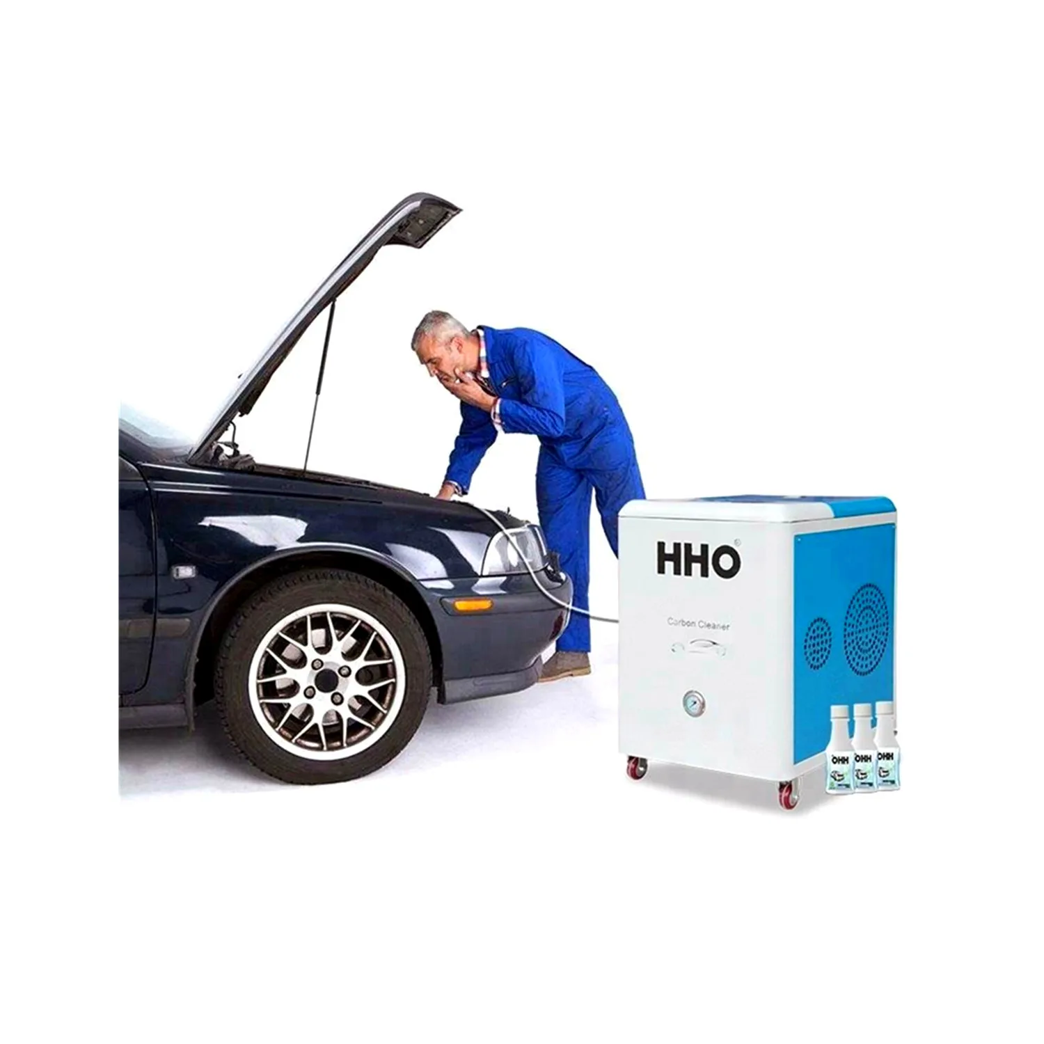 HHO Carbon Cleaning Car Care Detailing Equipment Decarbon Engine Carbon Cleaning Solution