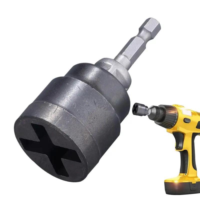 

Rv Jack Socket Drill Adapter Car Scissor Jack Socket Special socket for car jack Jack Drill Adapter Rust Resistant Converter Too