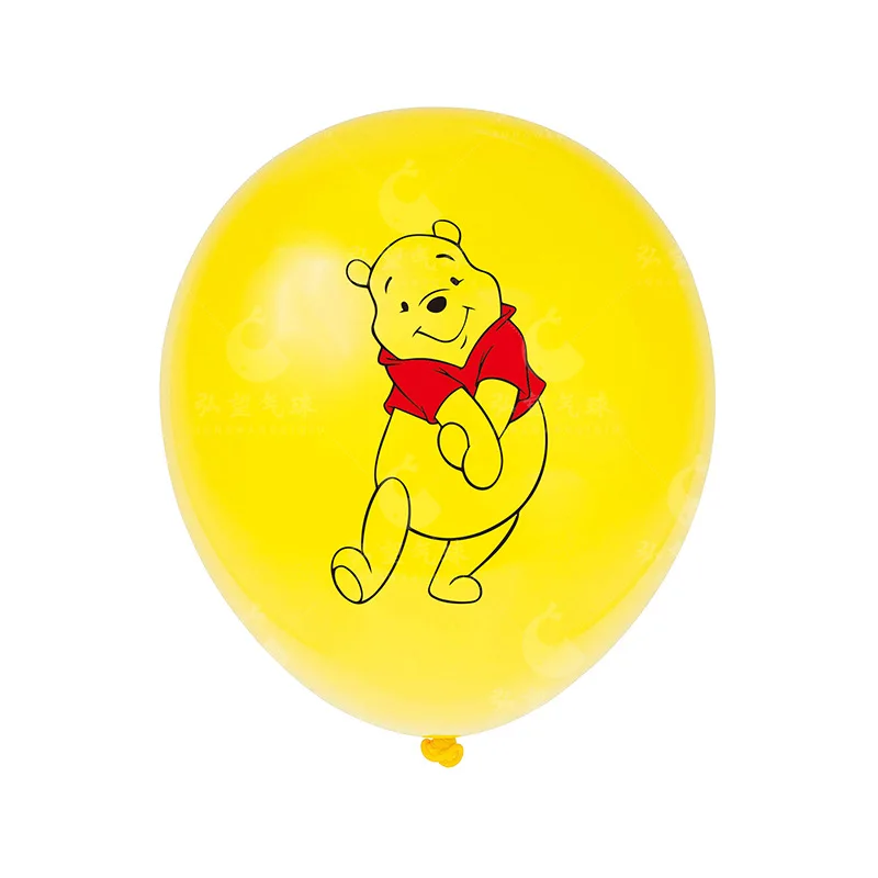 Disney Latex Balloons Cartoon Winnie the Pooh Tigger Home Banquet Birthday Party Decorations Kids Gifts Baby Shower Toys