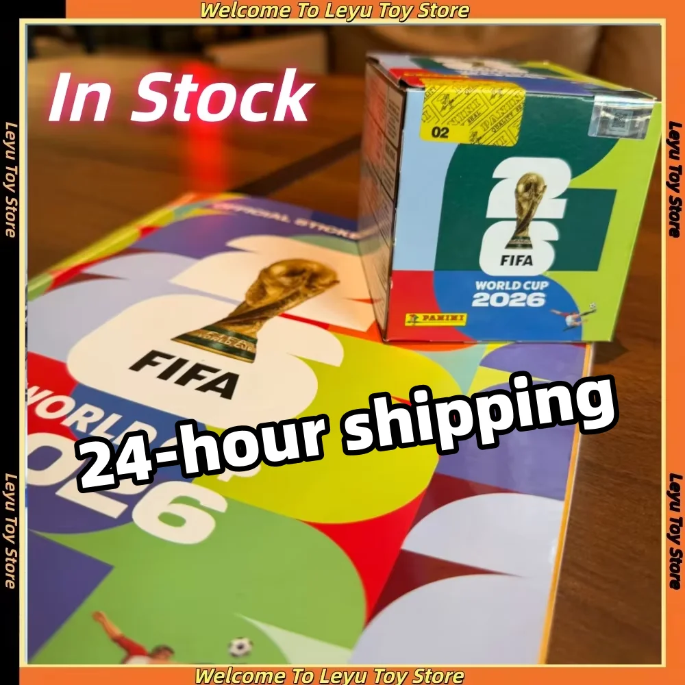 【Oferta】Paquete de Pegatinas y Álbum de la Copa Mundial de la FIFA Panini 2026, Edición Limitada, Set de Recuerdos de Fútbol, Colección de Souvenirs de Fútbol
