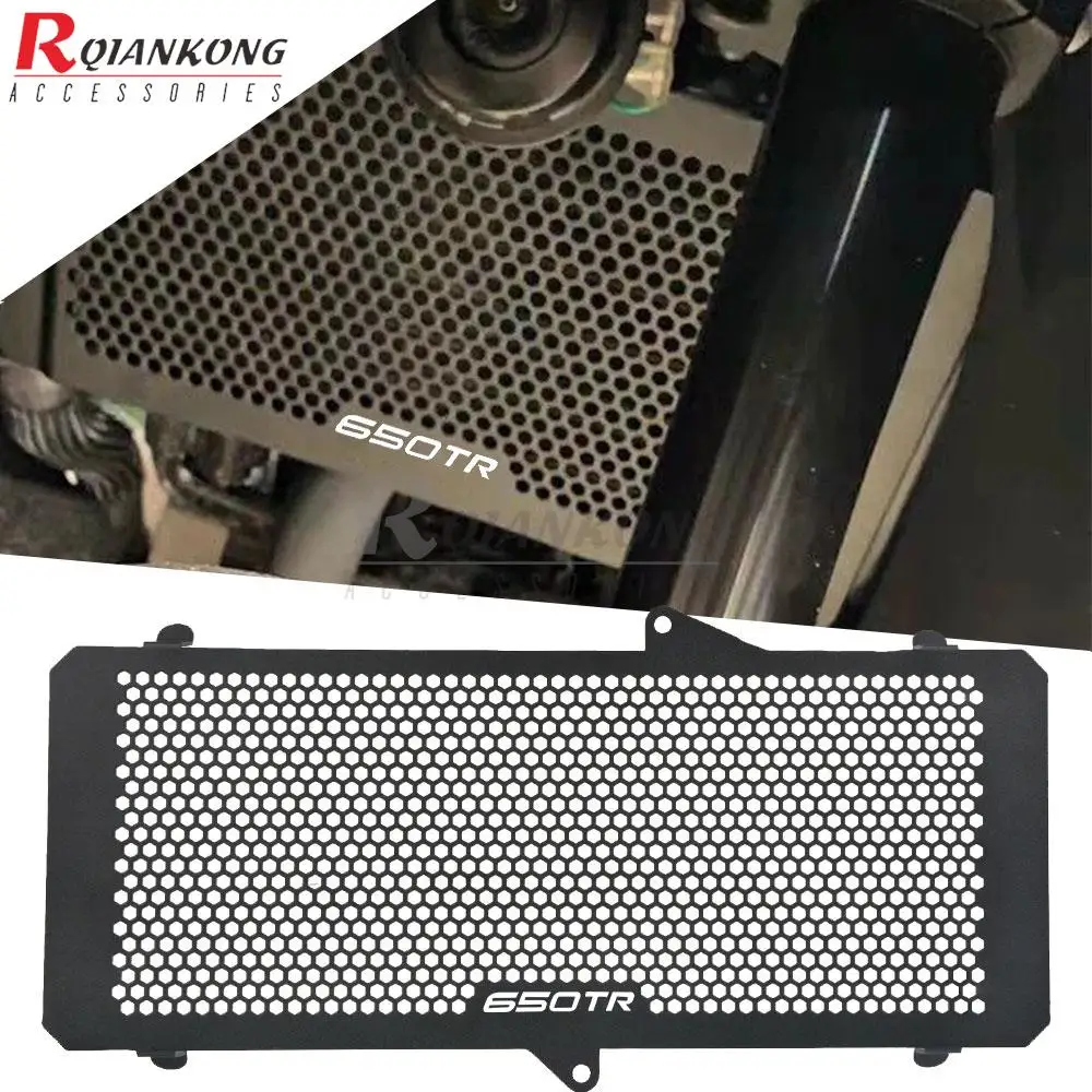 Motorcycle Radiator Guard Grille Protective Cover For CFMOTO 650TR-G 650 TRG 2018 2019 2020 2021 2022 Oil Cooler Grill Protector